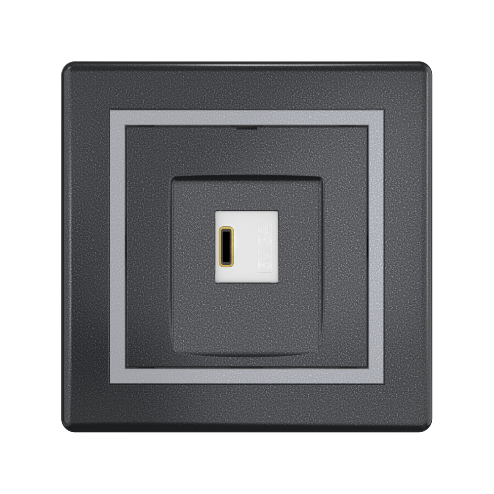 Розетка скрытой установки CADUCEUS ALING PRESTIGE USB, тип С, для ...